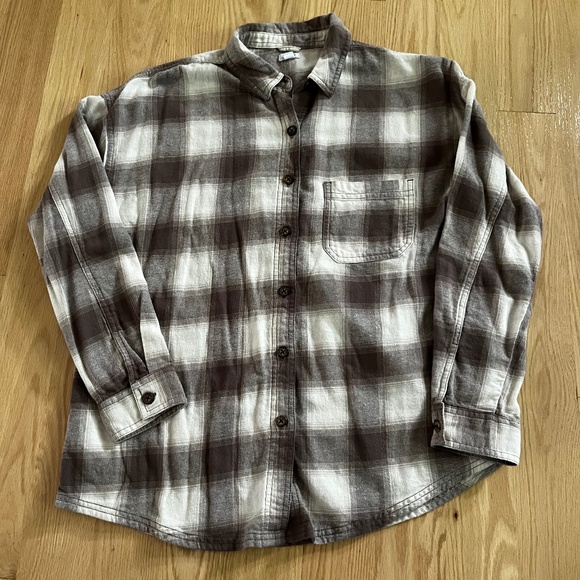 Garage Plaid Button-Up Shirt - Picture 1 of 2